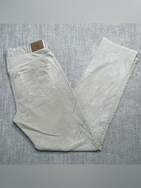 Peter Millar Pants Mens Sz 35x33 Beige Crown Sport Golf Khaki Stretch